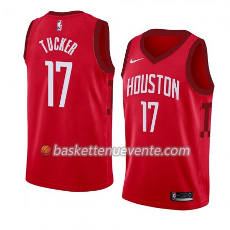 Maillot Basket Houston Rockets PJ Tucker 17 2018-19 Nike Rouge Swingman - Homme